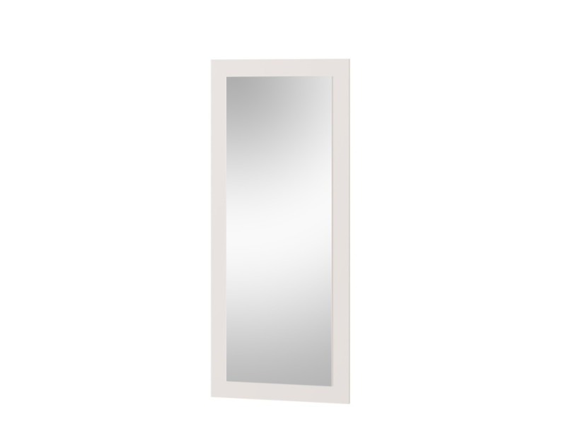 Зеркало навесное Bright 50x2x120 см, цвет: белый